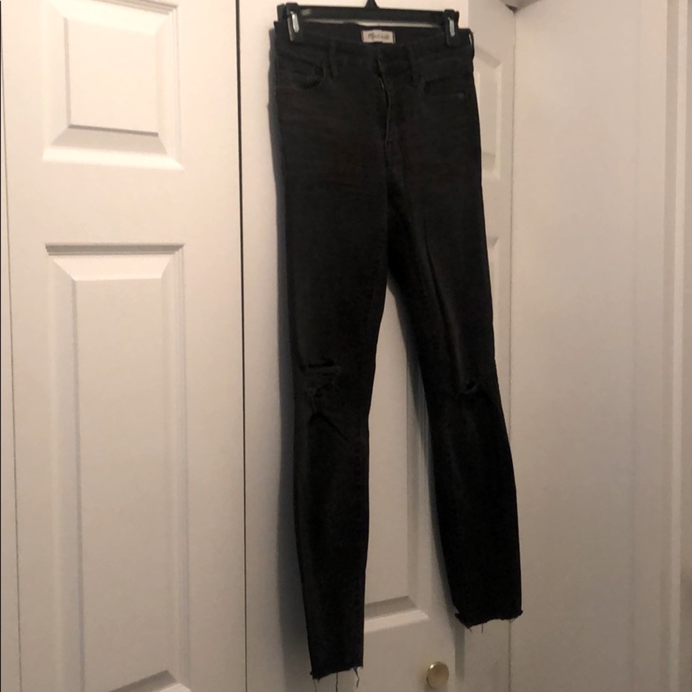 Madewell Size 24 9” High Riser Skinny Skinny Jeans